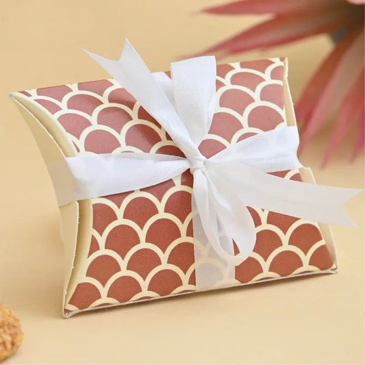 Multi Purpose Brown Pillow Boxes