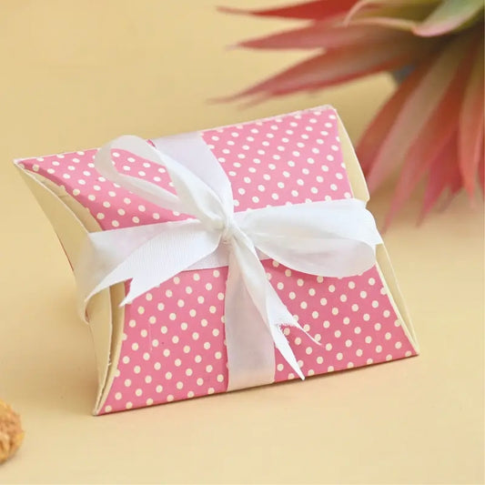 Multi Purpose Pink Pillow Boxes