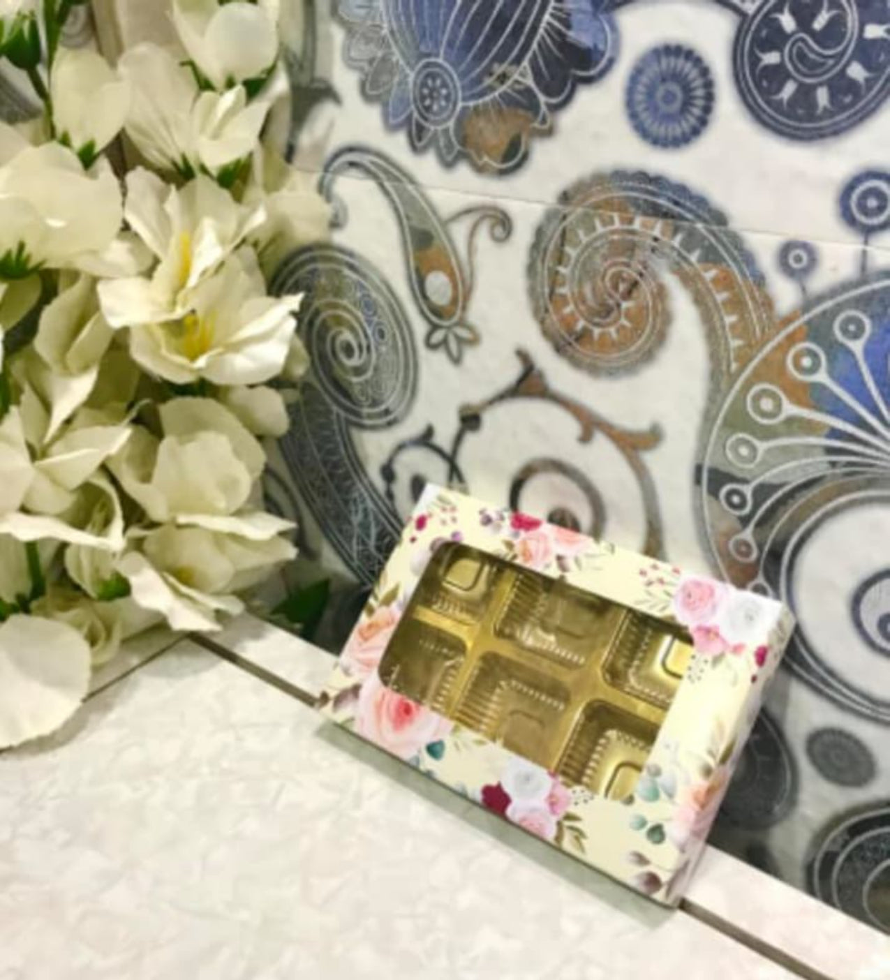 6 Cavity Chocolate box - Geeta Trading Company
