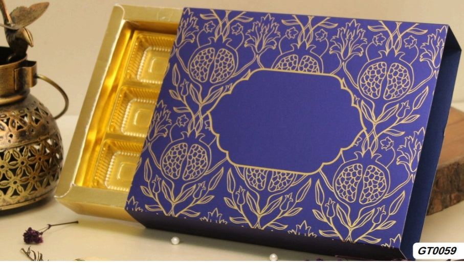 12 Cavity Premium Chocolate Box - Geeta Trading Company