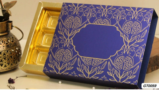 12 Cavity Premium Chocolate Box - Geeta Trading Company