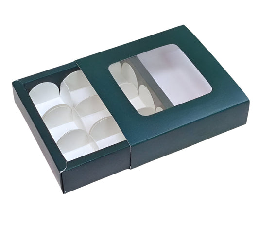 9 Cavity Premium Chocolate Box - Geeta Trading Company