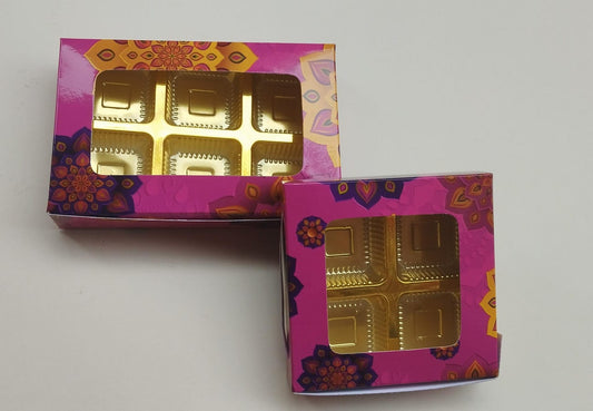 4 Cavity Chocolate Box - Geeta Trading Company