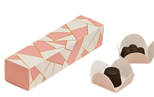 GT 433 4 Cavity Chocolate Box | Candles | Macarons - Geeta Trading Company