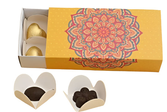 GT 435 8 Cavity Chocolate Box | Candles | Macarons - Geeta Trading Company