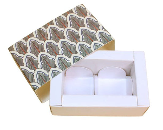 GT 414 2 Cavity Premium Chocolate Box - Geeta Trading Company