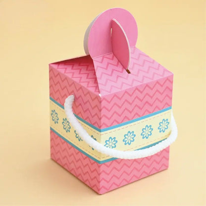 Multi Purpose Boxes Pink Print