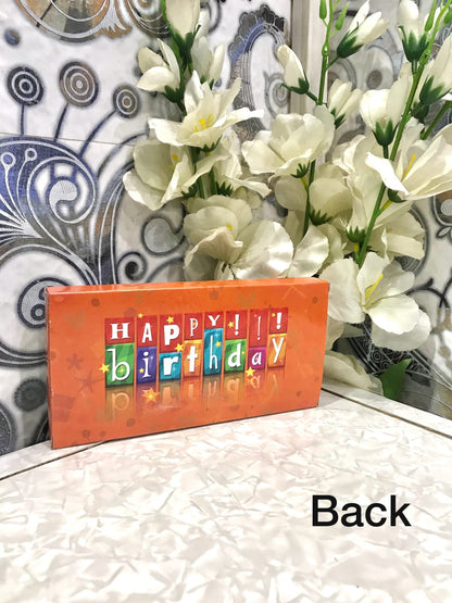8 Cavity Happy Birthday Chocolate Box