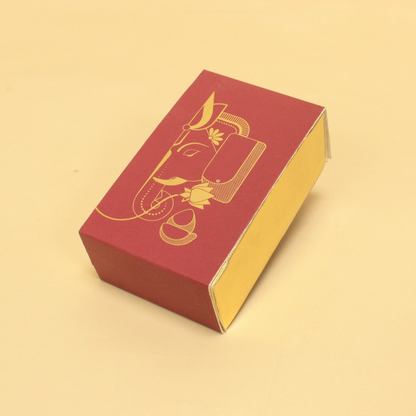 2 Cavity Chocolate Box (4.5x2.5x1.5 Inches)| Ganesh Chaturthi
