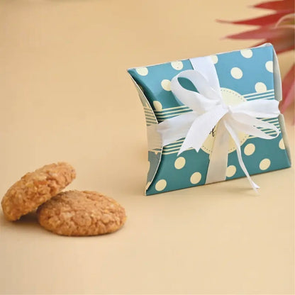 Multi Purpose Blue Pillow Boxes